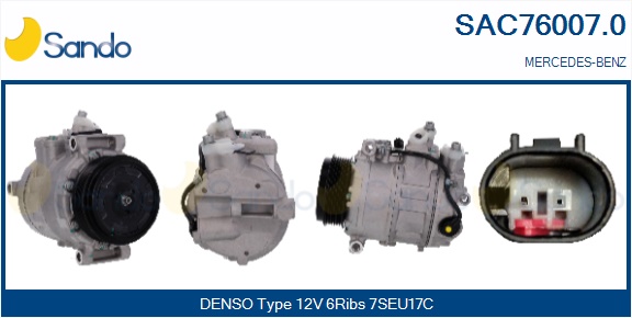 Compressore, climatizzatore SANDO SAC76007.0