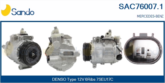 Compressore, climatizzatore SANDO SAC76007.1