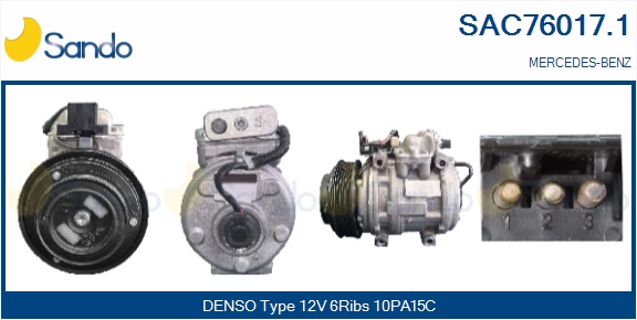 Compressore, climatizzatore SANDO SAC76017.1