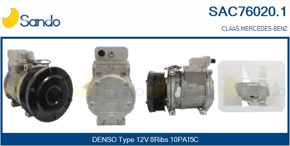 Compressore, climatizzatore SANDO SAC76020.1