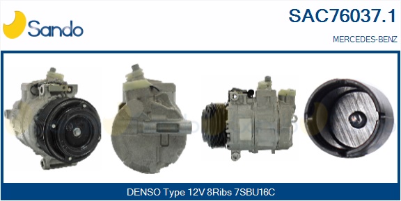Compressore, climatizzatore SANDO SAC76037.1