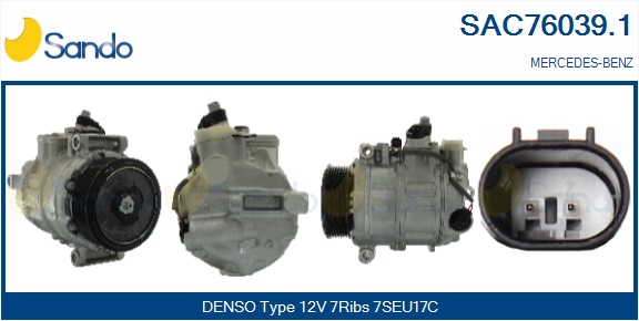 Compressore, climatizzatore SANDO SAC76039.1