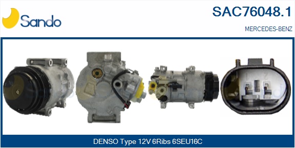 Compressore, climatizzatore SANDO SAC76048.1