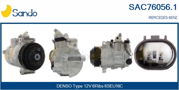 Compressore, climatizzatore SANDO SAC76056.1
