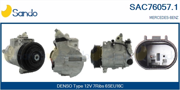 Compressore, climatizzatore SANDO SAC76057.1