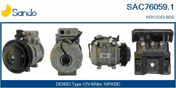 Compressore, climatizzatore SANDO SAC76059.1