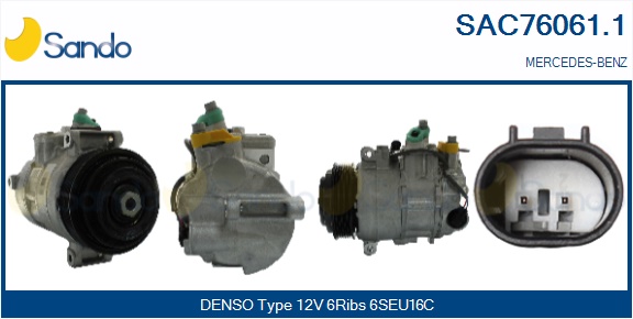 Compressore, climatizzatore SANDO SAC76061.1
