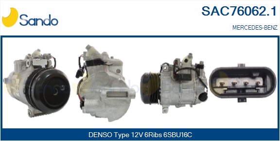 Compressore, climatizzatore SANDO SAC76062.1