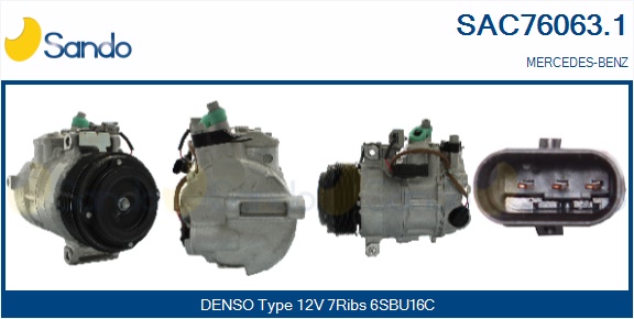 Compressore, climatizzatore SANDO SAC76063.1