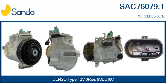 Compressore, climatizzatore SANDO SAC76079.1