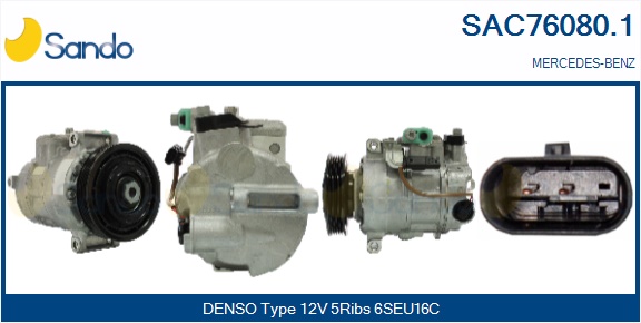 Compressore, climatizzatore SANDO SAC76080.1