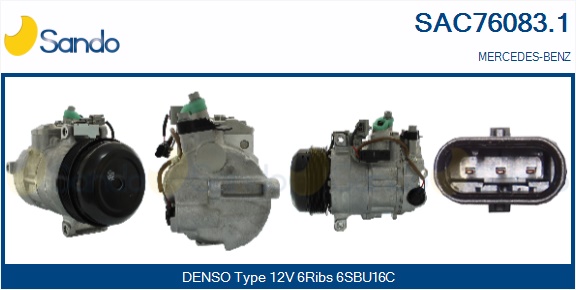 Compressore, climatizzatore SANDO SAC76083.1