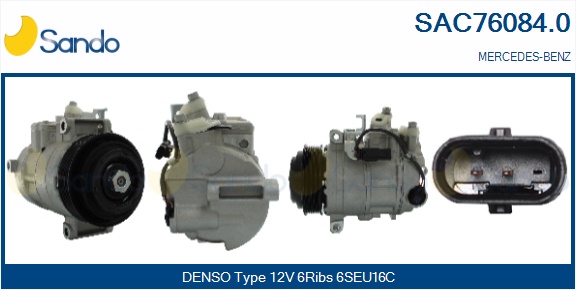 Compressore, climatizzatore SANDO SAC76084.0