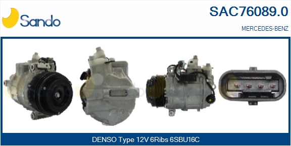Compressore, climatizzatore SANDO SAC76089.0