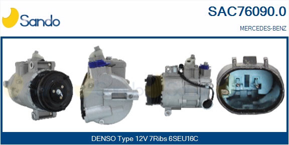 Compressore, climatizzatore SANDO SAC76090.0