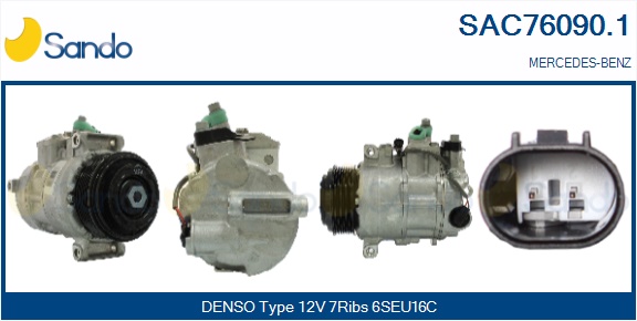 Compressore, climatizzatore SANDO SAC76090.1