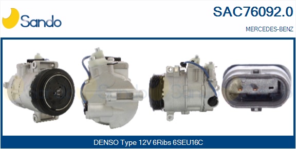 Compressore, climatizzatore SANDO SAC76092.0