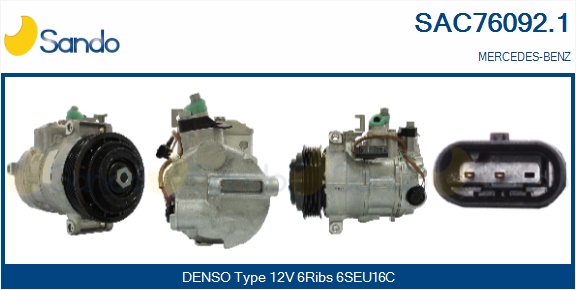 Compressore, climatizzatore SANDO SAC76092.1