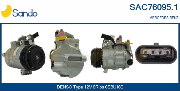 Compressore, climatizzatore SANDO SAC76095.1