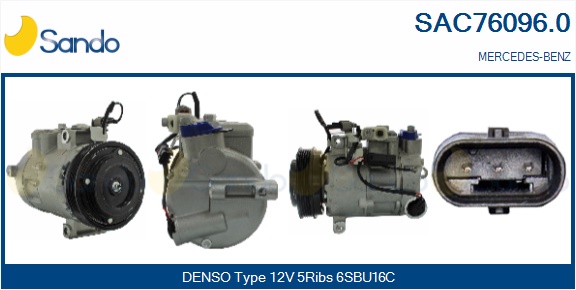 Compressore, climatizzatore SANDO SAC76096.0