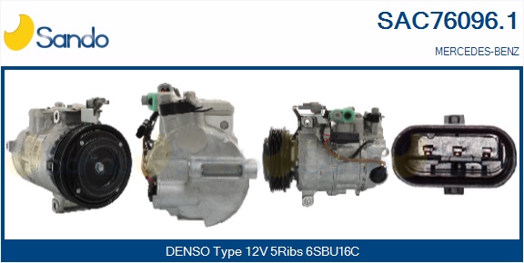 Compressore, climatizzatore SANDO SAC76096.1