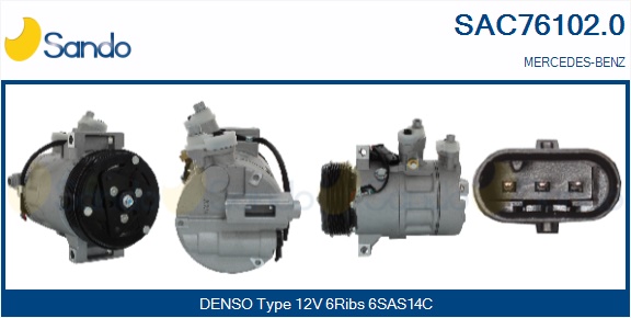 Compressore, climatizzatore SANDO SAC76102.0