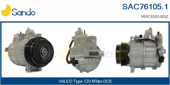 Compressore, climatizzatore SANDO SAC76105.1