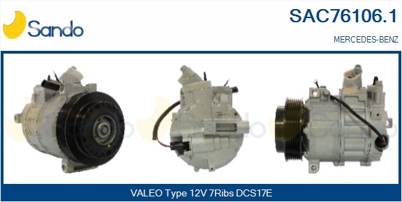 Compressore, climatizzatore SANDO SAC76106.1