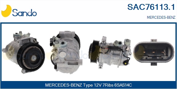 Compressore, climatizzatore SANDO SAC76113.1