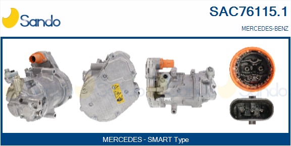 Compressore, climatizzatore SANDO SAC76115.1