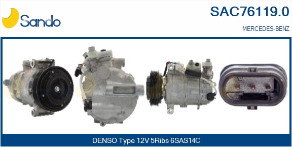 Compressore, climatizzatore SANDO SAC76119.0