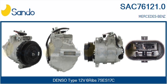 Compressore, climatizzatore SANDO SAC76121.0