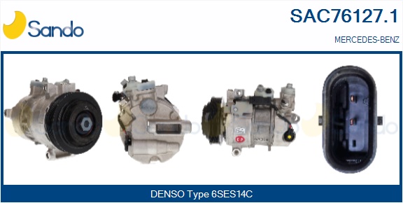 Compressore, climatizzatore SANDO SAC76127.1