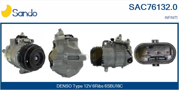 Compressore, climatizzatore SANDO SAC76132.0