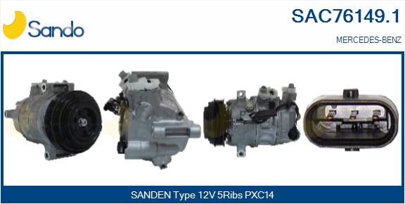 Compressore, climatizzatore SANDO SAC76149.1