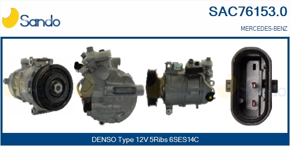 Compressore, climatizzatore SANDO SAC76153.0