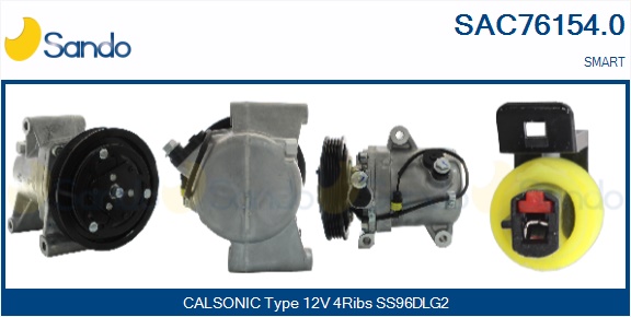 Compressore, climatizzatore SANDO SAC76154.0