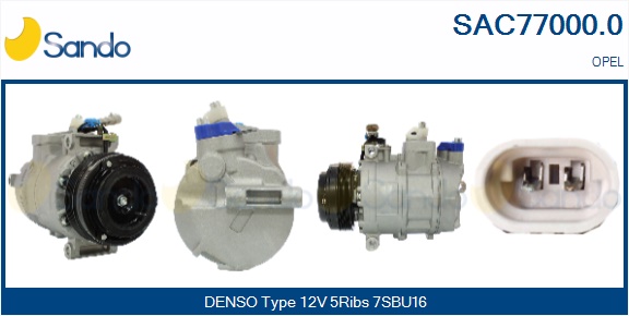 Compressore, climatizzatore SANDO SAC77000.0