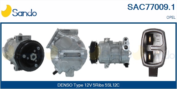Compressore, climatizzatore SANDO SAC77009.1