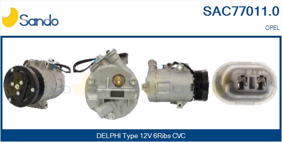 Compressore, climatizzatore SANDO SAC77011.0