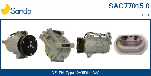 Compressore, climatizzatore SANDO SAC77015.0