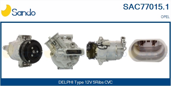 Compressore, climatizzatore SANDO SAC77015.1