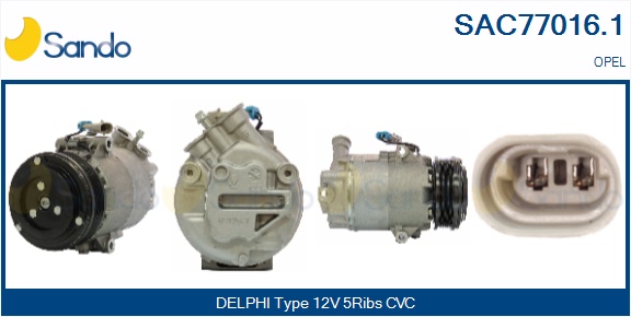 Compressore, climatizzatore SANDO SAC77016.1