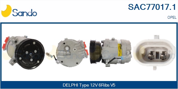 Compressore, climatizzatore SANDO SAC77017.1