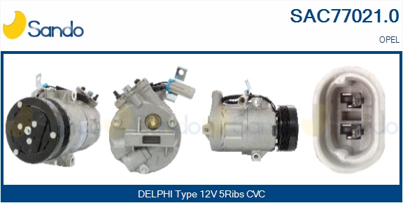 Compressore, climatizzatore SANDO SAC77021.0