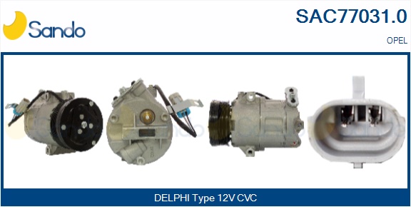 Compressore, climatizzatore SANDO SAC77031.0