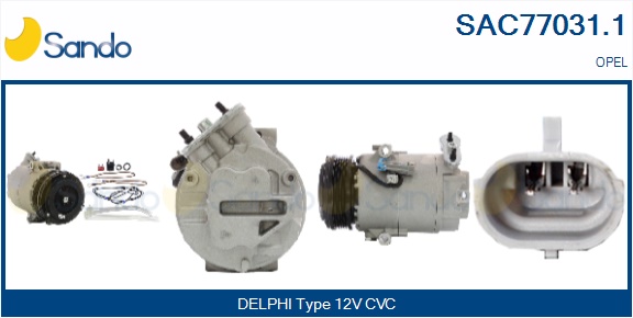 Compressore, climatizzatore SANDO SAC77031.1