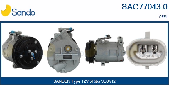 Compressore, climatizzatore SANDO SAC77043.0