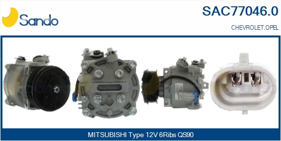 Compressore, climatizzatore SANDO SAC77046.0