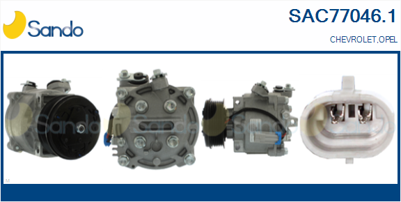 Compressore, climatizzatore SANDO SAC77046.1
